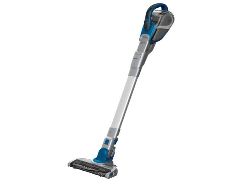 ASPIRADORA BLACK DECKER INALAMBRICA 2 EN 1-PISO Y DE MANO-RECARGABLE GRIS-AZUL