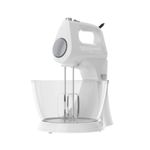BATIDORA DE PEDESTAL BLACK DECKER 250W 5 VELOCIDADES 2 TAZONES VIDR.-PLAST. TURBO BLANCA