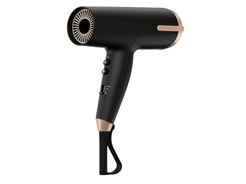 SECADOR DE CABELLO REMINGTON FLYAWAY CONCENTRADOR 1900W 3 NIVELES 2 VELOCIDADES NEGRO