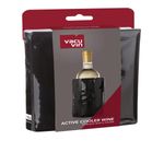 ENFRIADOR ACTIVO DE VINO VACU VIN COLOR NEGRO