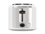 TOSTADORA BLACK DECKER 2 REBANADAS 750W 7 NIVELES BLANCA