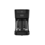 CAFETERA BLACK DECKER-12 TAZAS-SELECTOR DE INTENSIDAD CONTROLES PROGRAMABLES - NEGRA