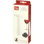 BOMBA AL VACIO VACU VIN 2 TAPONES PARA CONSEVAR VINO COLOR BLANCO