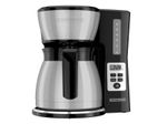 CAFETERA BLACK DECKER 12 TAZAS PROGRAMABLE TERMICA DIGITAL CON JARRA DE ACERO INOX.